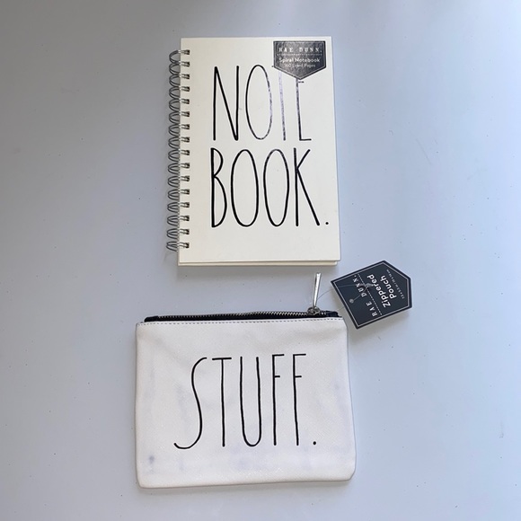 RAE DUNN ✒️Notebook & Pouch Set ✏️